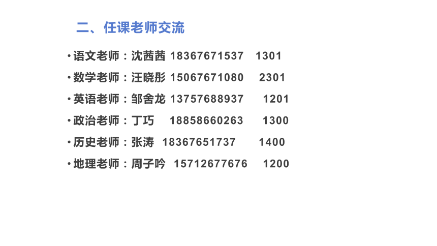 【家校齐心·筑梦远航】高二上学期家长会课件