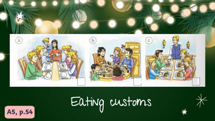 Module 6 Eating together Unit 3 Language in use课件(共26张PPT)