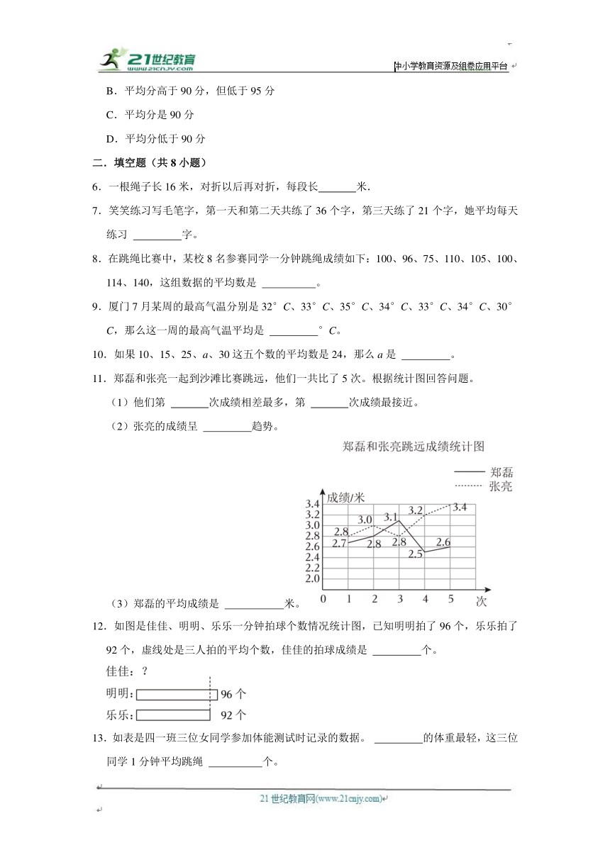 第八单元练习卷（单元测试）小学数学五年级下册 北师大版（培优篇）（含答案）