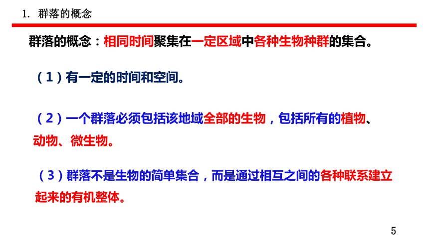 2.1群落的结构课件（共79张PPT）人教版选择性必修2