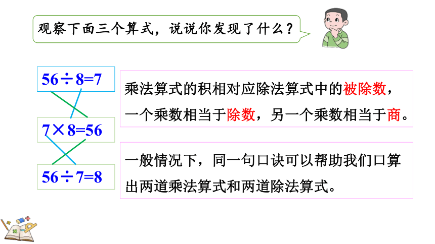 人教版数学二年级下册4.1 用7、8的乘法口诀求商（课件）(共20张PPT)