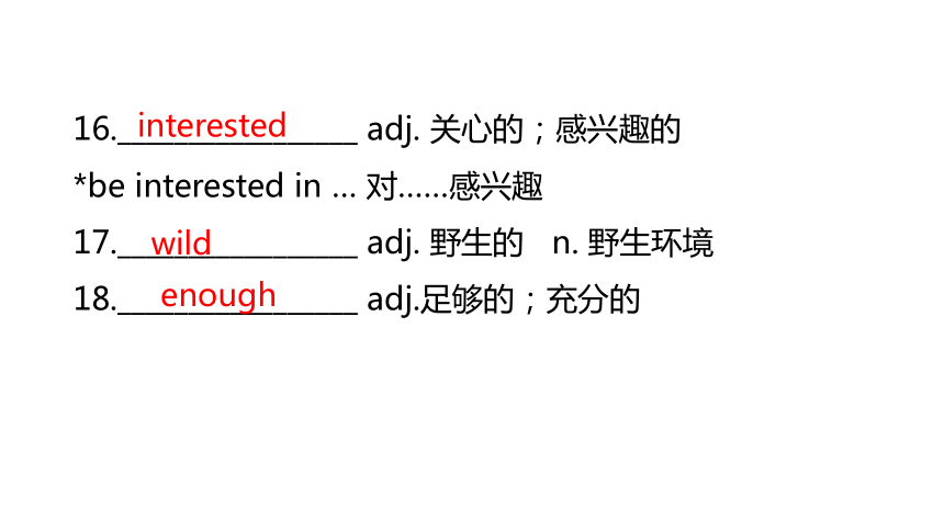 2024中考一轮复习（英语外研版）：教材梳理  八年级上册   Module 4~Module 6课件（50张PPT)