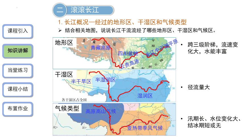 2.3 中国的河流（第2课时）课件（33张PPT、内嵌视频） 初中地理湘教版八年级上册