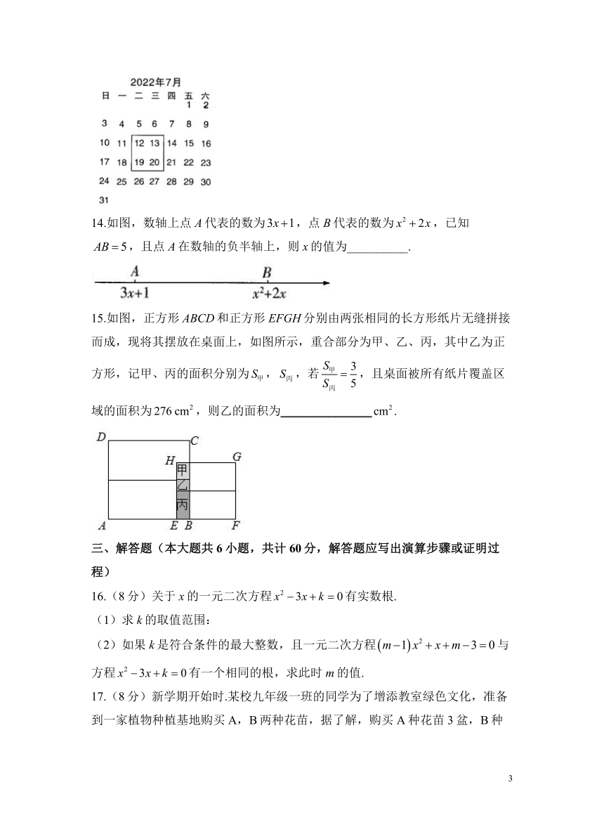 第二章 一元二次方程（测能力）（含解析）——2023-2024学年北师大版数学九年级上册单元闯关双测卷