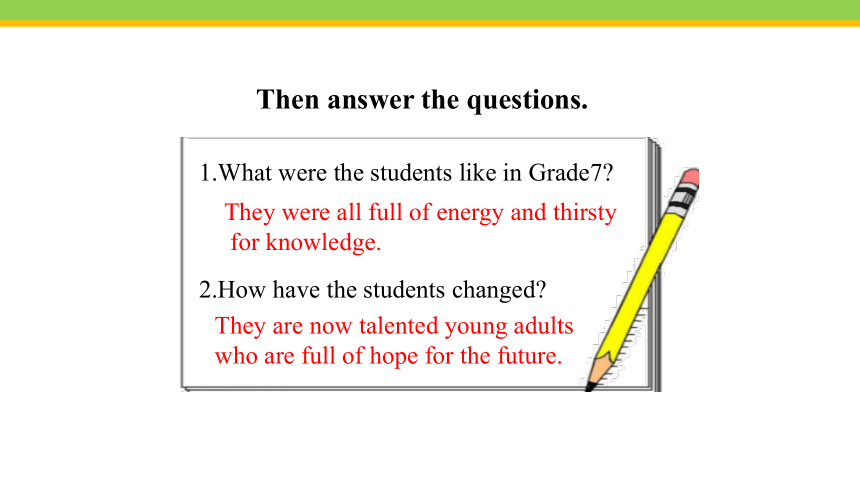 Unit 14 I remember meeting all of you in Grade 7. Section B 2a-2e课件(共36张ppt)人教版英语九年级全一册