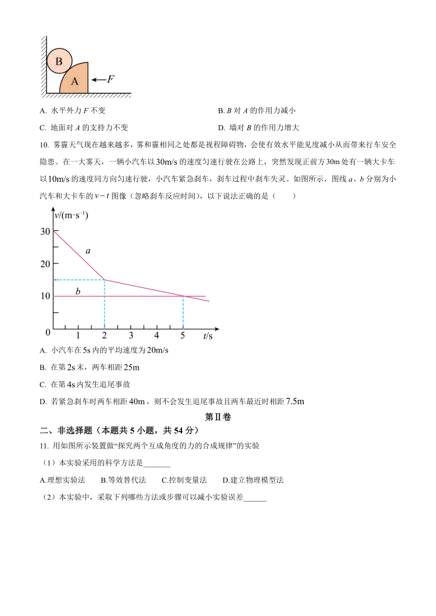 辽宁省锦州市2023-2024学年高一上学期期末考试 物理（含解析）