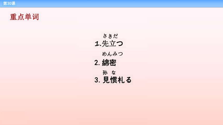 第30课 本社での報告 课件-2022-2023学年高中新版标准日语中级下册（79张）