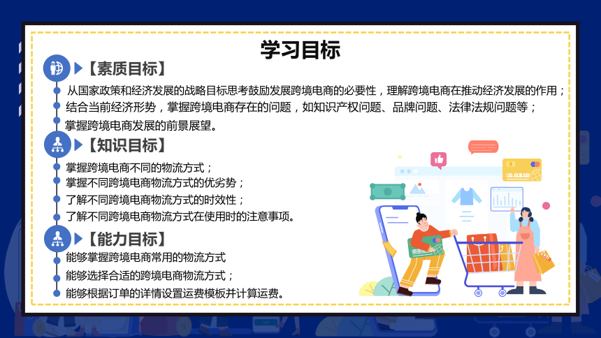 8.1跨境电商物流概述 课件(共27张PPT)- 《跨境电商：理论、操作与实务》同步教学（人民邮电版）