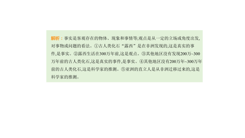 4.1人的由来习题课件(共35张PPT)人教版七年级下册