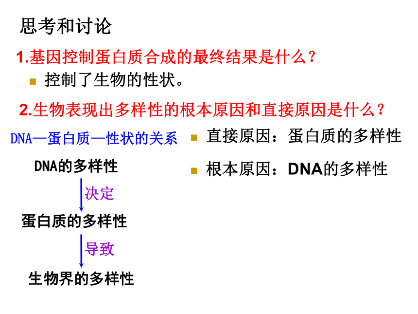 4.2基因表达与性状的关系课件（共33张PPT）人教版2019必修2