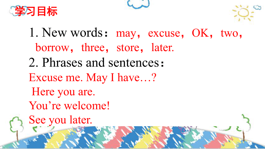 Unit 1 Lesson 5  May I Have a Book？课件 +嵌入音频(共42张PPT)