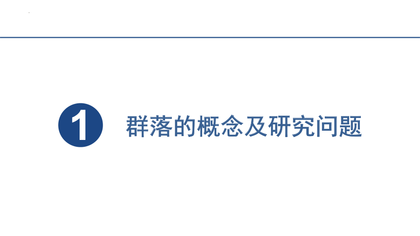 2.1群落的结构第1课时课件(共19张PPT) 人教版选择性必修2