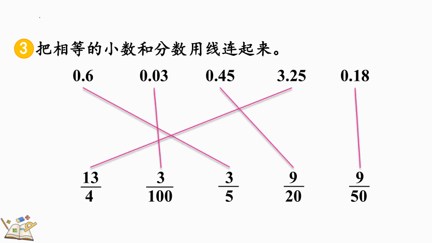 人教版五年级下册数学4.6.2 分数的意义和性质练习十九（课件）(共20张ppt)