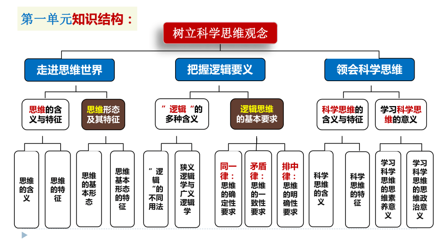 第一单元 树立科学思维观念-2024年高考政治一轮复习课件(共45张PPT)（统编版）