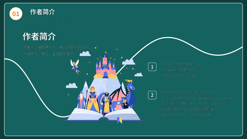 初中班会 读书分享读书交流会《笨狼的故事》课件 (19张PPT)