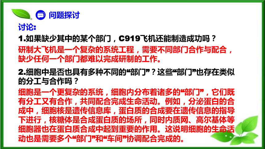 3.2细胞器之间的分工合作(第1课时)(共38张PPT)课件 人教版（2019）必修1