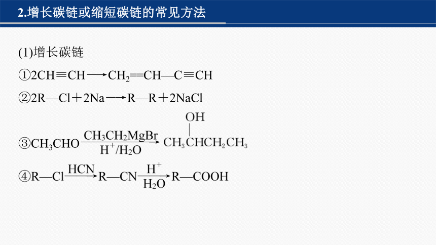 专题八 有机化学 主观题突破 3.有机“微流程”合成路线的设计（共51张PPT）-2024年高考化学二轮复习