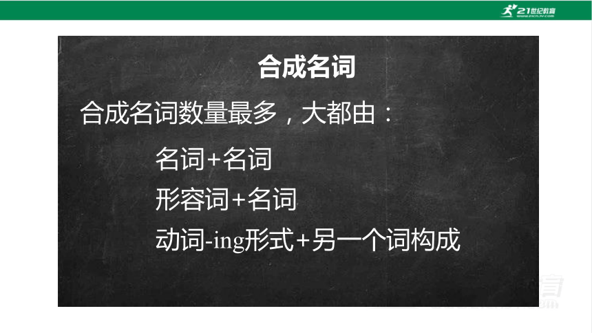 2024年中考英语专项复习词法部分： 构词法 缩写和简写课件 (共38张PPT)