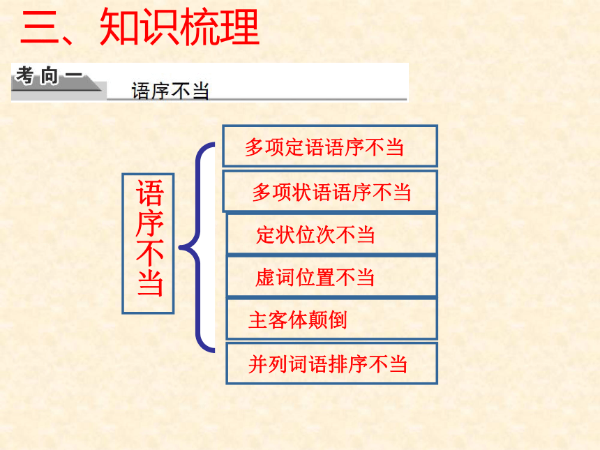 2024届高考语文复习：辨析并修改病句课件(共132张PPT)