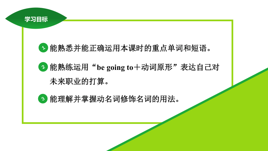 Unit 6 I'm going to study computer science.Section A (Grammar Focus-3c) 课件 2023-2024学年人教版英语八年级上册 (共3