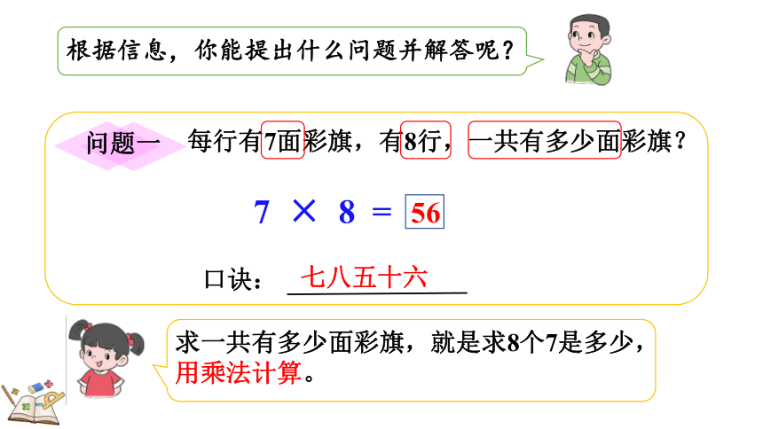 人教版数学二年级下册4.1 用7、8的乘法口诀求商（课件）(共20张PPT)