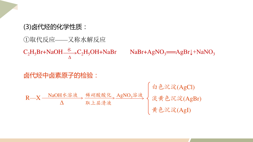 第三章  章末复习  课件 （共41张PPT）2023-2024学年高二化学人教版（2019）选择性必修3