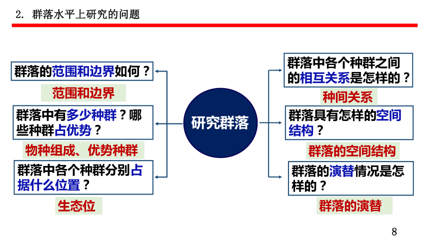 2.1群落的结构课件（共79张PPT）人教版选择性必修2