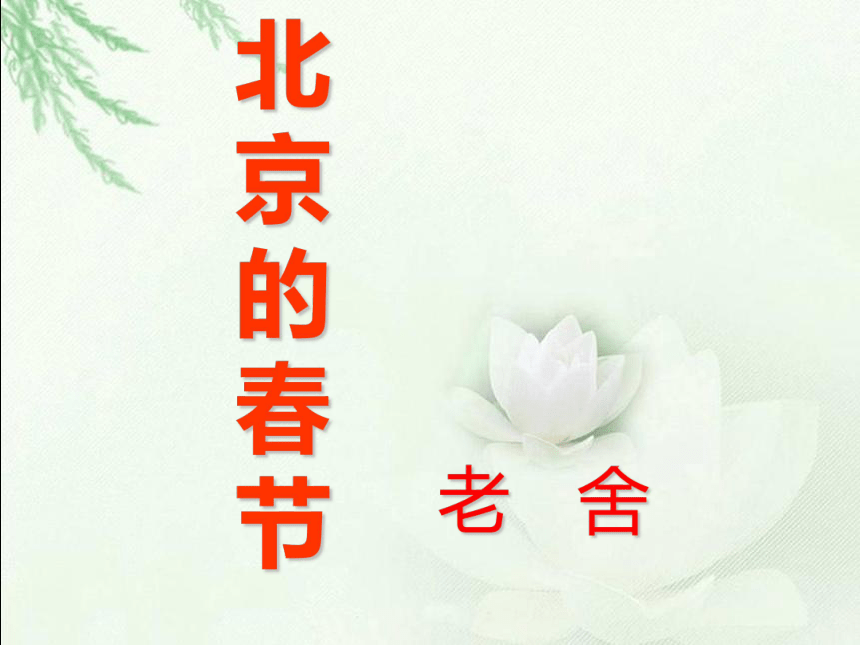 1《北京的春节》课件(共30张PPT)