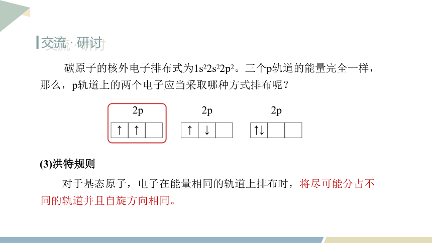 1.2.1 基态原子的核外电子排布 课件(共18张PPT) 2023-2024学年高二化学鲁科版（2019）选择性必修2