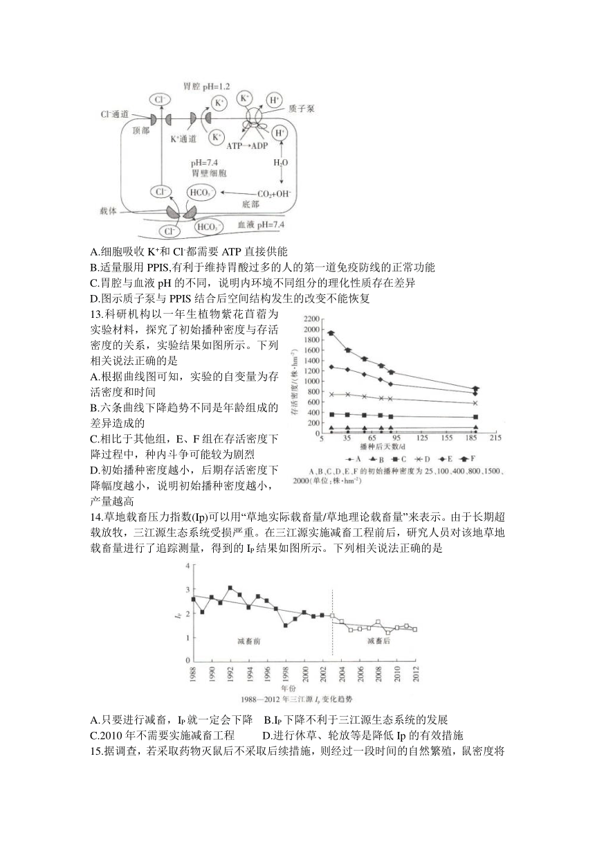 辽宁省抚顺市六校协作体2023-2024学年高三上学期期末考试生物学试题（含解析）