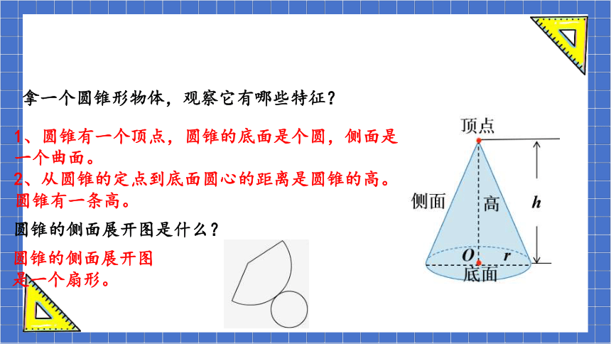 六年级下册数学人教版圆锥的认识课件(共21张PPT)