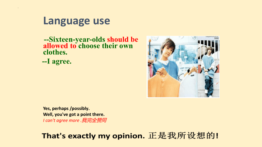 Unit7 Teenagers should be allowed to choose theiSection A Grammar focus  - 4c课件（共25张PPT）