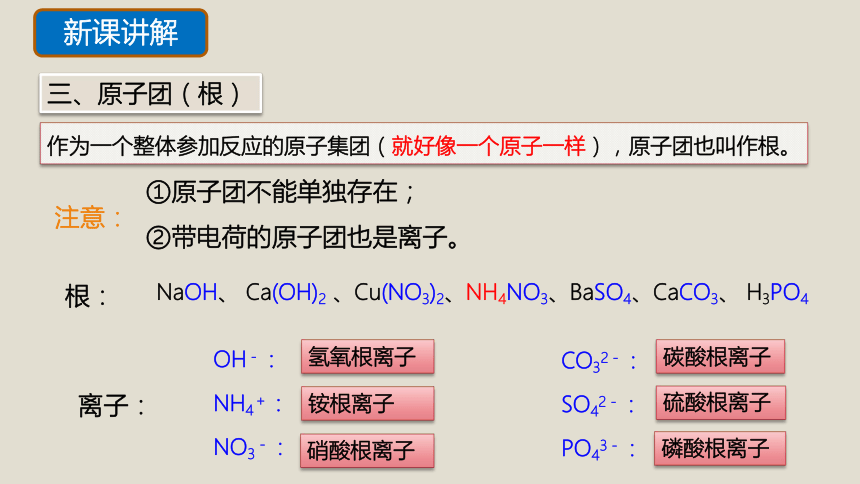 课题4 化学式与化合价（第2课时）课件（共32张PPT）九年级化学上册（人教版）