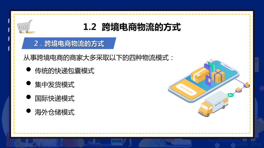 8.1跨境电商物流概述 课件(共27张PPT)- 《跨境电商：理论、操作与实务》同步教学（人民邮电版）