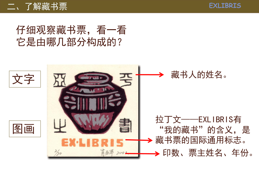 人教版  四年级下册美术课件-14 藏书票  （16张PPT）