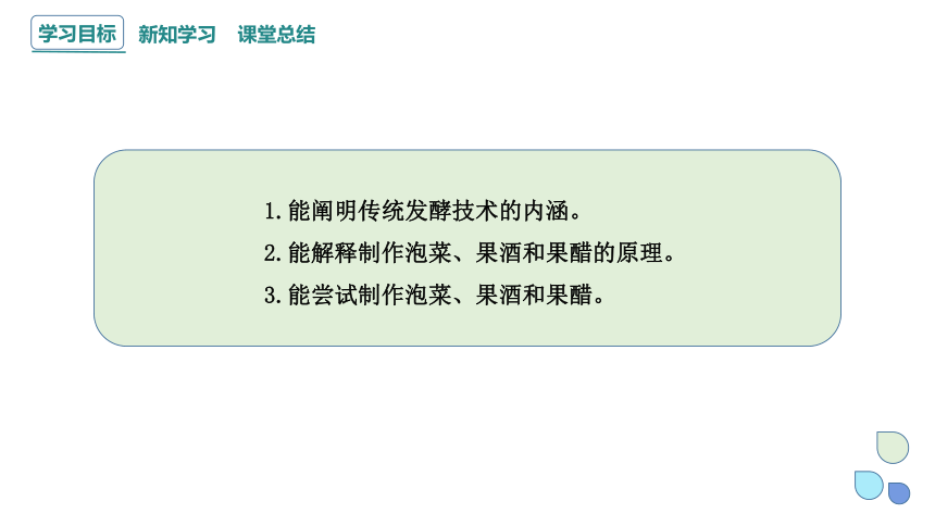 1.1 传统发酵技术的应用  课件 (共26张PPT)2023-2024学年高二生物人教版（2019）选择性必修3