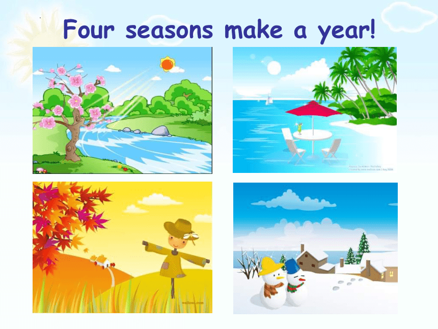 Module 2 Nature and the environment  Unit 7 Seasons 课件 (共33张PPT)