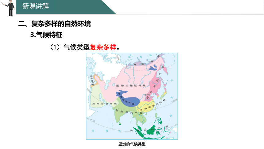 7.1 亚洲概述 第二课时课件(共34张PPT) 粤教版七年级下册地理