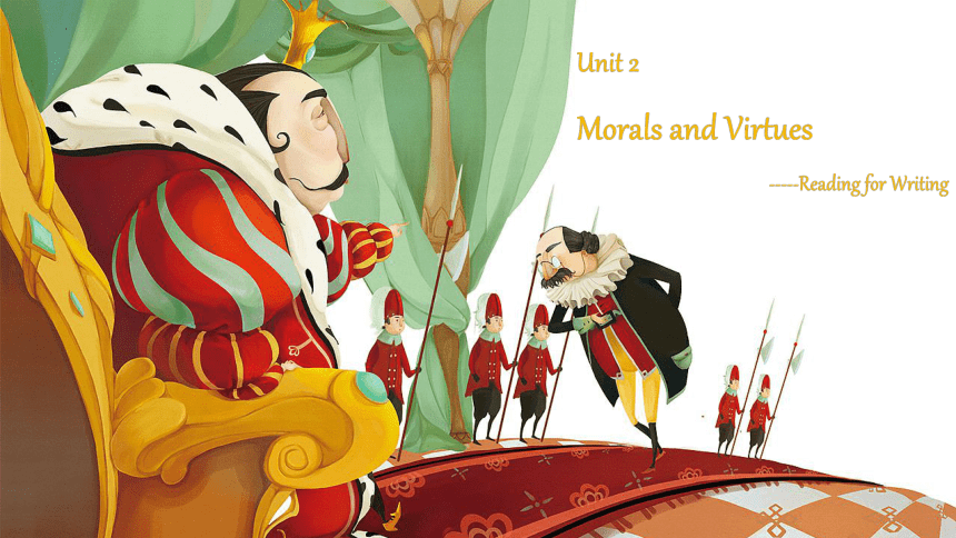 人教版（2019）必修第三册Unit 2 Morals and Virtues Reading for Writing 课件(共40张PPT,内镶嵌音频)