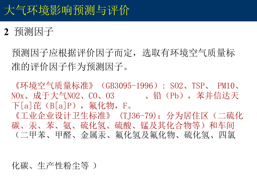 5.3大气环境影响预测与评价 课件(共26张PPT)-《环境影响评价》同步教学（化学工业出版社）