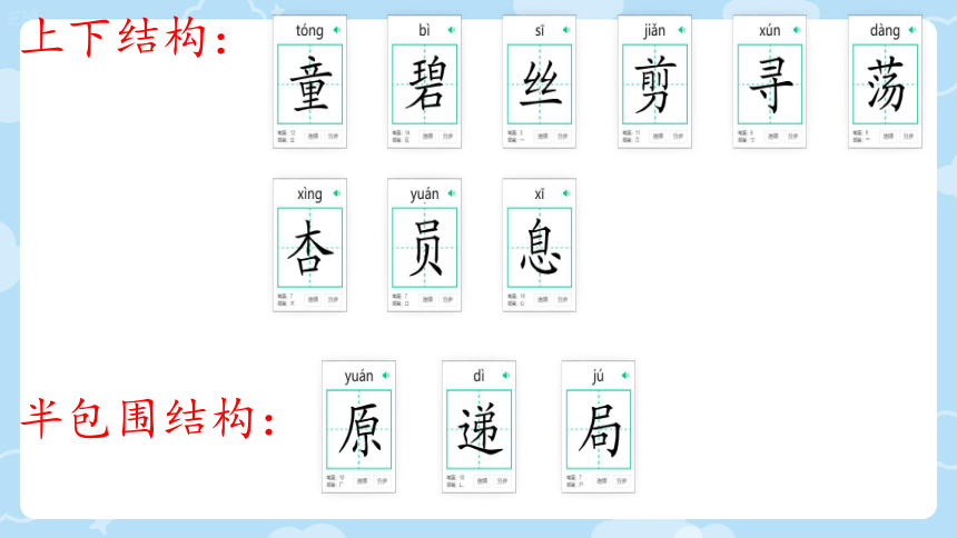 统编版二年级语文下册第一单元字词句阅读写话综合复习二   课件