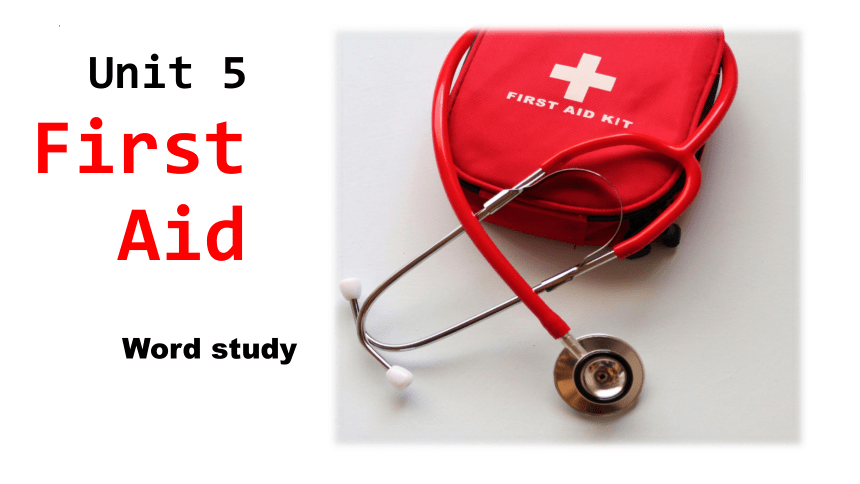 人教版（2019）选择性必修 第二册Unit 5 First Aid Word study 重点词汇重难点详解课件(共19张PPT)