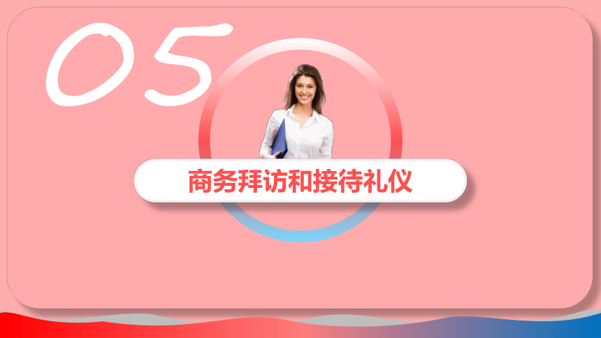 4.5商务拜访和接待礼仪 课件(共52张PPT)-《商务礼仪》同步教学（西南财经大学出版社）