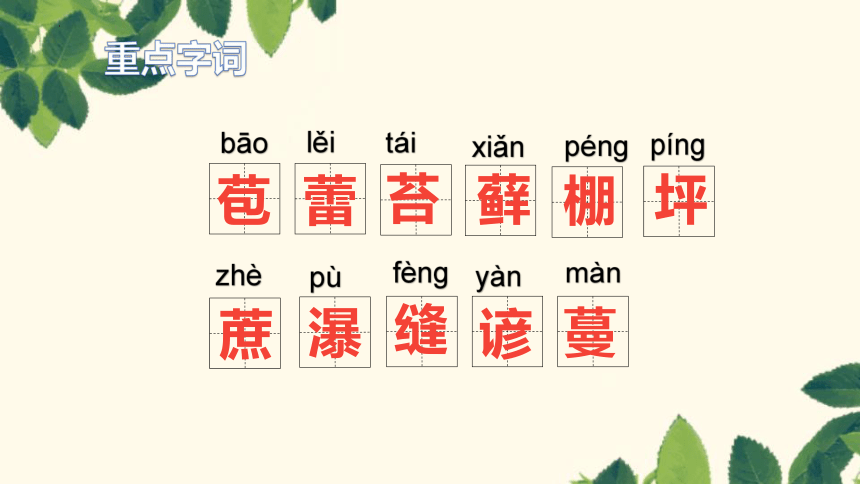 统编版六年级上册语文第五单元复习课件(共23张PPT)