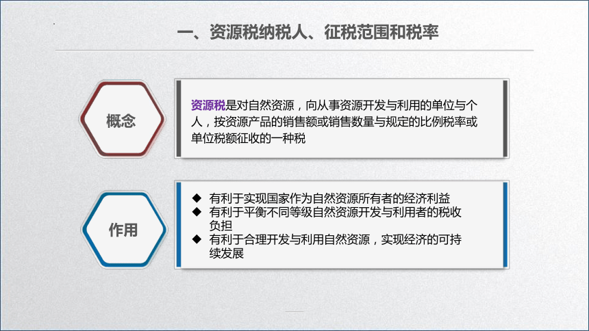 学习任务7.8 资源税会计 课件(共33张PPT)-《税务会计》同步教学（高教版）