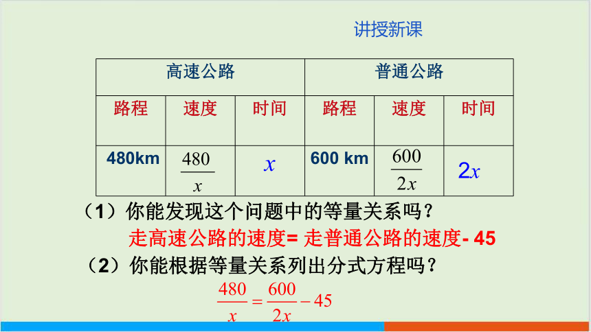 5.4.1 分式方程 教学课件 --北师大版初中数学八年级（下）