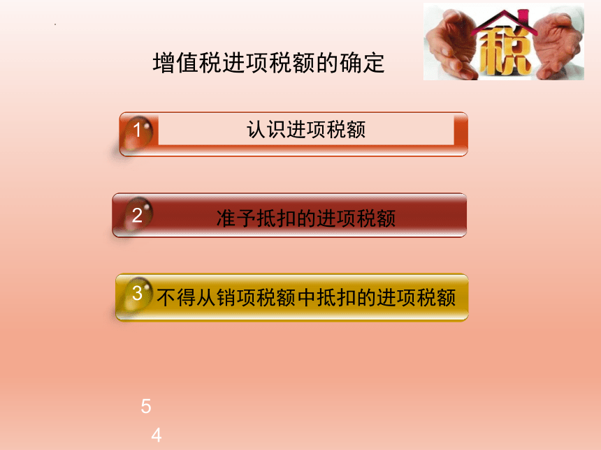 2.3增值税进项税额的确定 课件(共15张PPT)-《纳税实务》同步教学（高教版）