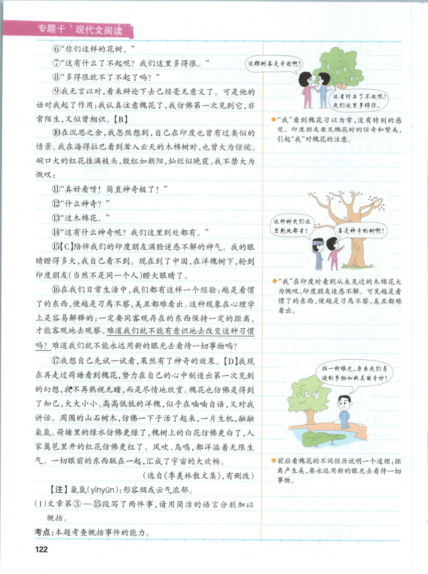 【学霸秘籍】专题 10 现代文阅读-语文专题复习-尖子生创优课堂笔记（pdf版）