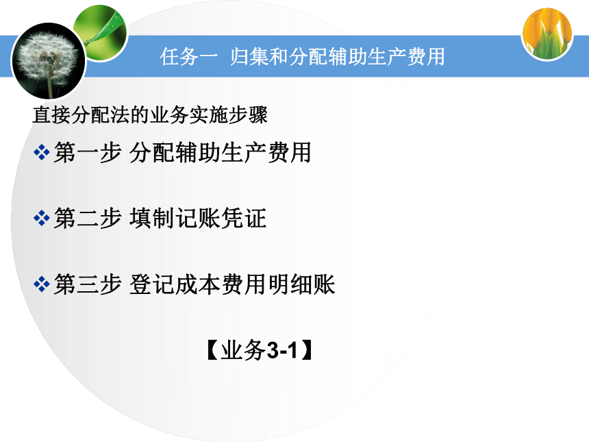 第三单元综合费用的核算 课件(共65张PPT)《成本业务核算》（中国财政经济出版社）