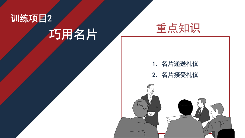 4.2巧用名片 课件(共12张PPT)《商务礼仪》同步教学（电子工业版）